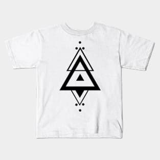 Triangles, sacred geometry Kids T-Shirt